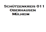 Logo Schützenkreis 011 Oberhausen/Mülheim